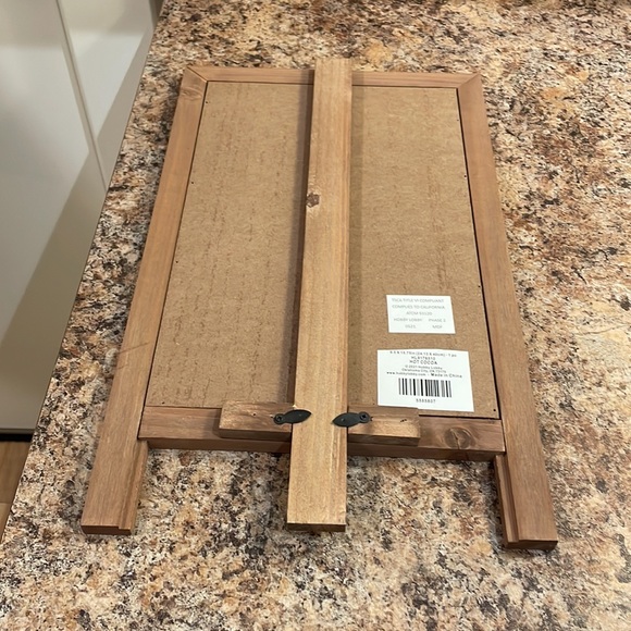 Hobby Lobby Hot Chocolate Bar Rustic Wooden Sign - Picture 3 of 4